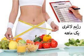 برنامه رژیم لاغری یک ماهه رایگان+برنامه غذایی برای 30 روز