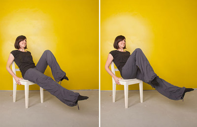 لاغری با صندلی؛ حرکات فوق العاده برای کاهش چربی و سلامتی