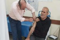 واکسن آنفولانزا به ۳۷۵ نفر از ایثارگران تاکستان تزریق می‌شود