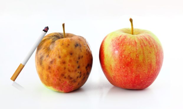 اثرات سیگار بر ظاهر افراد