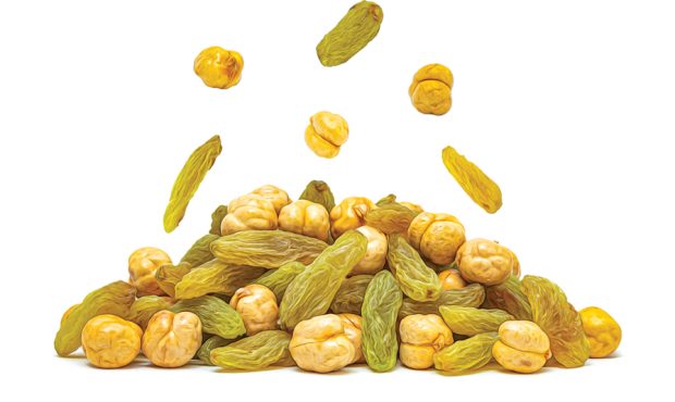 کالری نخود و کشمش | فواید نخود و کشمش برای لاغری