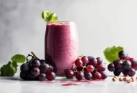 طرز تهیه اسموتی انگور