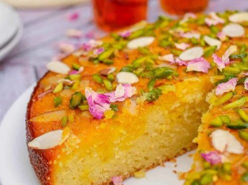 طرز تهیه دسر خاگینه تبریزی زعفرانی مجلسی
