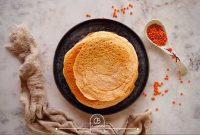 طرز تهیه نان دال عدس؛گیاهی و خوشمزه