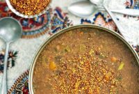 طرز تهیه آش ترش مازندرانی محلی و خوشمزه